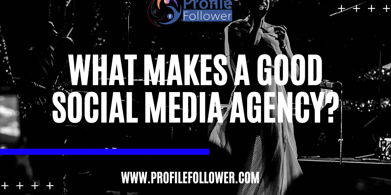 What makes a good Social Media Agency What makes a good Social Media Agency